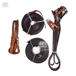 Pure 100% <b>Leather</b> Single Horse Driving <b>Harness</b> set in black brown custom wholesale - Product Image 5