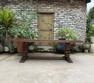 Chaise de salle à manger YUSHAN en bois massif noir avec dossier en échelle, pieds en bois, design moderne, mobilier de salle à manger, modèle non pliable - Product Image 1