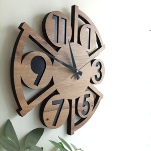 Natural Wooden <b>Clock</b> Low Price Stylish Home Decor <b>Clock</b> for Living Room Bedroom Office and Use By M/S SHAAD HANDICRAFTS - Product Image 3