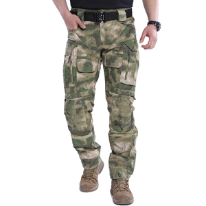 ราคาโรงงานขายส่ง กางเกงคาร์โก้ลำลองผู้ชายคุณภาพสูง ทนทาน มีกระเป๋าหลายช่อง ผ้าฝ้าย 100% แห้งเร็ว รับสกรีนโลโก้ - Product Image 6