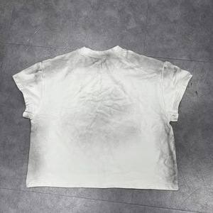 T-shirts formels pour hommes en coton tricoté 100 %, respirants, de haute qualité, avec impression numérique personnalisée, col rond – Collection 2026 (Vente en gros) - Product Image 2