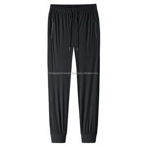 <b>Mens</b> Custom <b>Jogger</b> Sweatpants Washed Loose Fit 100% <b>Polyester</b> Canvas Drawstring - Product Image 6