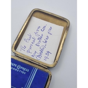 Boîte d'allumettes en aluminium argenté avec motif sardine imprimé, style vintage, usage domestique, recyclable - Product Image 5