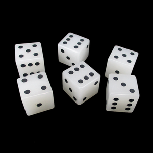 Stone White jade D6 Dice Cube Natural Gemstone Crystal Stone D6 Dice Engraved Stone Custom Dice <b>Sets</b> - Product Image 4