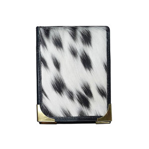 Portefeuille en cuir de vachette véritable fait main pour homme, motif naturel unique, portefeuille fin - Product Image 5