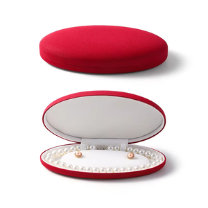 Cajas de Joyería de Cuero PU Verde Manzana de Lujo, Empaque Personalizado para Anillos, Pulseras, Collares y Pendientes - Venta al Por Mayor - Product Image 3