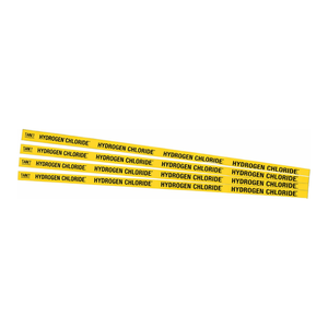 Marcador de Tuberías Brady Resistente a Químicos para Cloruro de Hidrógeno, Identificación de Tuberías en Interiores/Exteriores - Product Image 3
