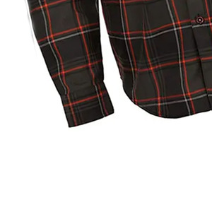 <b>Mens</b> Button Long Sleeve Classic Lumberjack Style <b>Flannel</b> Casual <b>Shirt</b> 100% Cotton Eco-Friendly Breathable Factory Wholesale - Product Image 2