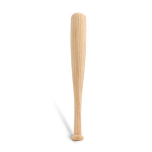 Bâton de baseball miniature en bois de bonne qualité, naturel, multicolore, taille OEM, promotionnel, logo personnalisé, prix bas - Product Image 1