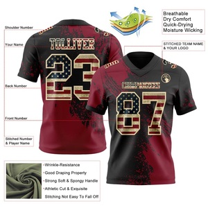 Camiseta de Fútbol Personalizada 2026, Manga Corta, Ligera, Sublimada, Uniforme de Fútbol 100% Poliéster de Secado Rápido, Venta al Por Mayor - Product Image 2