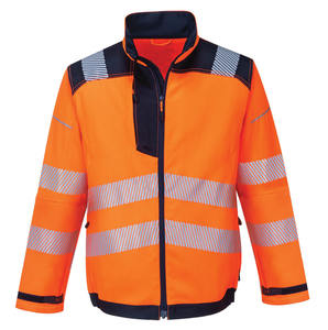 Chaqueta de seguridad reflectante para deportes al aire libre, trabajo, invierno, con calefacción, servicio OEM, a prueba de viento, con capucha, gruesa, de poliéster, para hombre. - Product Image 4