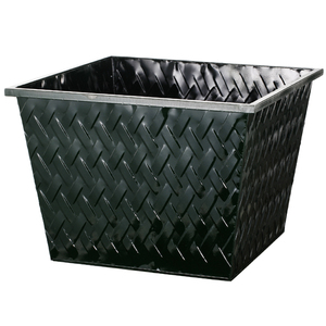 Maceta y maceta de hierro metálico de forma redonda para jardín, gran calidad, acabado con recubrimiento en polvo - Product Image 6