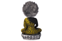 Statuette de Bouddha en résine, faite à la main, Feng Shui, statue religieuse, décoration de table, sculpture artistique pour salon