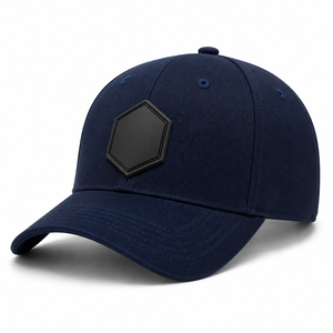 Custom Baseball Cap with PVC Patch Logo Adjustable Cotton <b>Dad</b> <b>Hat</b> 6 Panel Sports Cap OEM ODM Embroidered Custom Logo Cap - Product Image 4