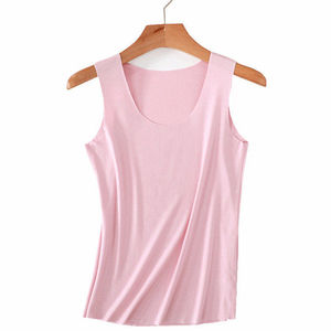 Camiseta sin mangas acanalada para mujer, camisola transpirable para mujer - Product Image 2