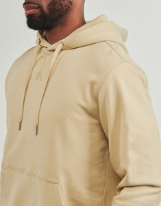 Sweat à capuche en polaire pour homme, logo brodé, coupe ample, écologique, poche avant, streetwear décontracté de qualité supérieure - Product Image 4