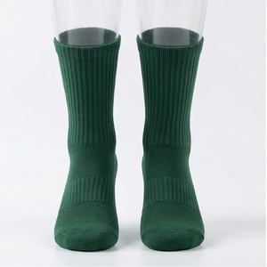 Knitted Cotton Men Logo <b>Socks</b> Embroidery Custom Brand Design Unisex Breathable Athletic Casual Soft Durable Customized Color Fit - Product Image 1