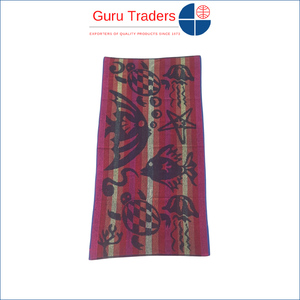 Fournisseur en gros proposant des serviettes de plage personnalisables en polycoton 100% avec des motifs jacquard variés à prix exclusif - Product Image 3