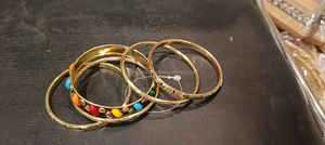 สร้อยข้อมือทองเหลืองผสมผสานดีไซน์คลาสสิกหรูหรา - Product Image 2