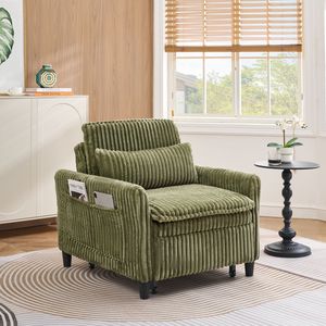 Divano Letto Comodo e Versatile con Cuscino, Arredamento Salvaspazio per Soggiorno, Camera da Letto o Balcone - Product Image 3