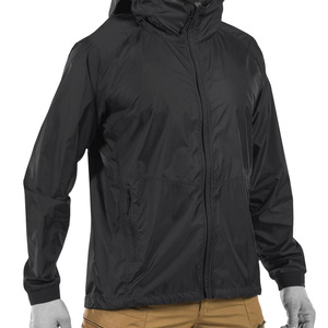 Custom Men Hooded Windbreaker Coat Casual Outdoor <b>Winter</b> Fashion Men’s Modern Hooded <b>Waterproof</b> <b>Jacket</b> American Streetwear Trend - Product Image 3