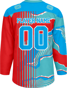 Dernier design de maillot de hockey sur glace pour jeunes, maillot de hockey sur glace uni, vente en gros, meilleur prix - Product Image 3