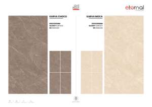 Carreaux de sol en porcelaine brillante antidérapants de qualité supérieure pour la décoration intérieure 60x120cm 600x1200mm 24x48 pouces pour salle de bain et cour - Product Image 3