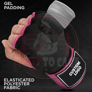 Gants intérieurs en gel pour la boxe, bandages rembourrés pour la protection des phalanges, sangles de poignet réglables pour les arts martiaux - Product Image 4