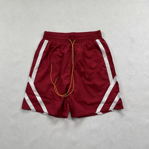 <b>Men</b> Quick Dry Windbreaker <b>Shorts</b> Side Stripe Athletic Gym <b>Shorts</b> Breathable Lightweight Running Track Sport Streetwear <b>Shorts</b> - Product Image 4