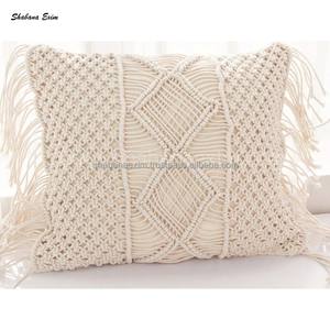 Fundas de cojín personalizadas superventas funda de cojín de macramé de diseño personalizado para sala de estar funda de almohada decorativa - Product Image 1