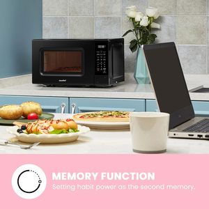 0.7 Cu. Ft. Countertop Microwave Oven with 11 Power Levels and Turntable Reset Function - Product Image 4