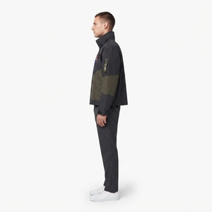 Chaqueta Cortavientos Personalizable para Hombre, de Nailon Reciclado, Corte Cuadrado, Impermeable, con Logotipo Personalizado, Estilo Urbano - Product Image 3