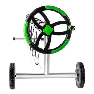 Avvolgitore per Copertura Piscina in Alluminio con Capacità di Carico 60kg (Scanalatura 1,6m 5 Sezioni Verde) - Product Image 6
