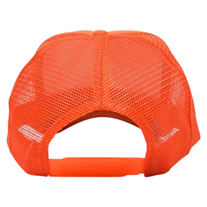 หมวกแก๊ปตาข่ายสีส้มสดใสขายส่ง ยี่ห้อ Meyba Sports ระบายอากาศได้ดี ทรง Trucker ปรับขนาดได้ เหมาะสำหรับกิจกรรมกลางแจ้ง - Product Image 2