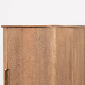 Mueble de baño de 2 puertas Vandana Royal Contour en madera maciza de mango con un toque retro - Product Image 3