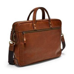 Classic <b>Leather</b> Laptop Messenger Bag Shoulder Strap Durable Design for Laptops Customizable <b>Leather</b> Laptop Bags & Case For Sale - Product Image 2