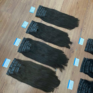 Cheveux vierges de très haute qualité, personnalisables, sans couture, couleur tendance, lisses naturellement, pré-commande - Product Image 3