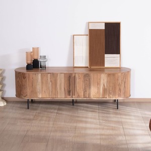 Meuble TV Vandana Silver Layerstyle en acacia Bopee 175 cm - Product Image 5