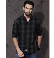 Ensemble chemise et pantalon à col mandarin pour homme, tissé, séchage rapide, manches longues, décontracté, confortable, printemps, polyester/coton