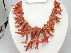 Coral Rojo Italiano Pulido en Bruto para Hacer Joyas, Hebra de 12 Pulgadas, 25X5 a 70X5 mm Aproximadamente, Suministros para Mayoristas, Terceros - Product Image 3