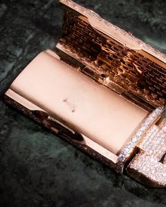 Cadena de Plata Gruesa Personalizada con Moissanita para Hombre, 13mm-22mm, Chapada en Oro Rosa S925, Cadena Cubana con Diamantes VVS y Moissanita - Product Image 4