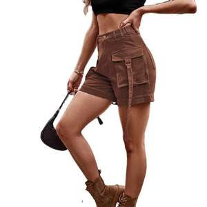 Pantalones Cortos Cargo para Mujer, Diseño Moderno y Atractivo, Transpirables, Ecológicos, Precio Económico, Venta al por Mayor, Múltiples Bolsillos/Colores, Secado Rápido - Product Image 3