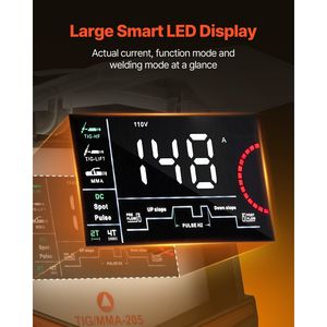 3-in-1 IGBT Inverter LED TIG saldatore MMA Pulse macchina Stick - Product Image 3