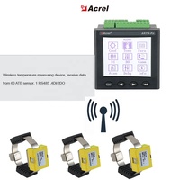 Acrel Ate400 Monitor de temperatura remoto Barra colectora/Sensor de temperatura inalámbrico de contacto eléctrico para interruptores