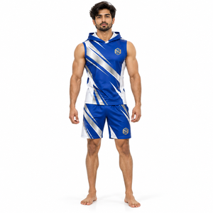 Uniforme 7v7 Diseñado con Paneles de Malla Ventilada de Poliéster Ligero y de Alto Rendimiento, Cómodo, Deportivo, que Absorbe la Humedad - Product Image 1