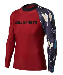 Camiseta de Compresión para Hombre, Manga Larga, Transpirable, Ecológica, con Logotipo Personalizado, Impresión Digital, UPF50+, Venta Directa - Product Image 4