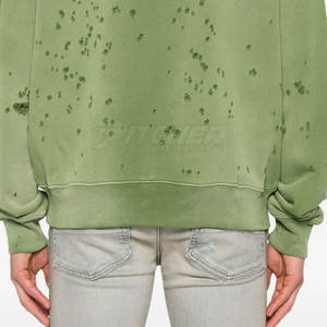 Nuevo Diseño de Sudadera con Capucha para Hombre, Cómoda y con Estilo Desgastado, con Cierre y Costuras Resistentes - Product Image 5