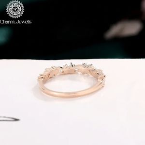 Charm Jewells Rose Gold Plated <b>Silver</b> Moissanite Cushion Cut Prong Setting IGI Certified 3 GM Women's Romantic Engagement <b>Ring</b> - Product Image 5