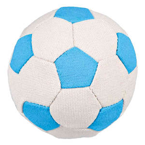 Pelota de Fútbol de Tela de 11 cm, Juguete Suave para Mascotas - Product Image 3