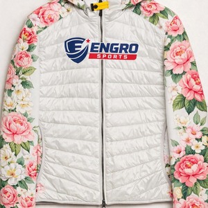 Chaqueta para Hombre Ligera de Invierno con Capucha de Malla Híbrida, Servicio OEM Disponible, Chaqueta Híbrida Clásica para Mujer, Chaqueta Acolchada Blanca Personalizada al por Mayor - Product Image 2
